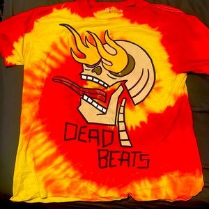 ZEDS DEAD TIE DIE DEAD BEATS SHIRT